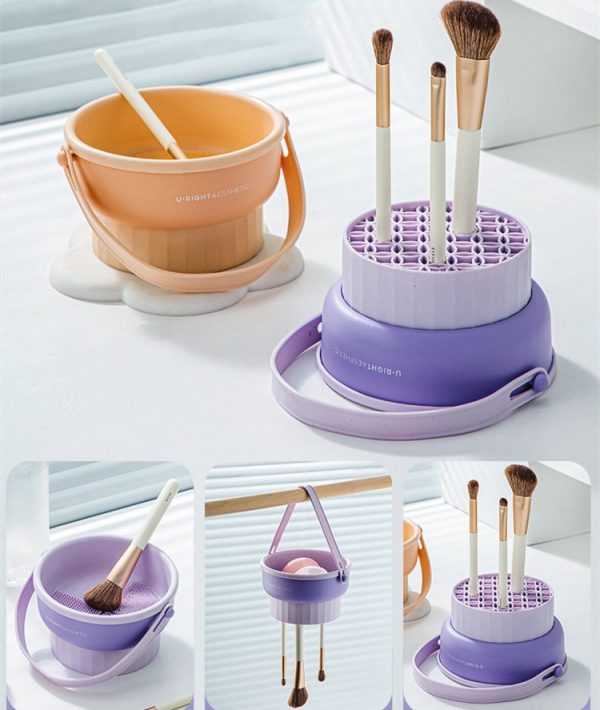 carryall brush holder function: cleaning, dry, sort and holder