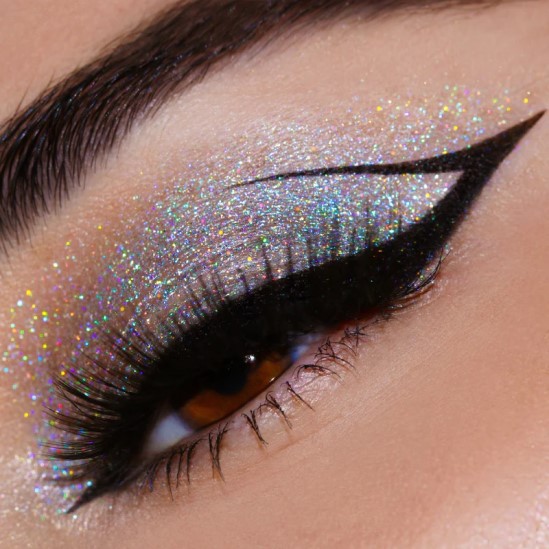 glitter eye